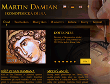 Tablet Screenshot of martindamian.cz